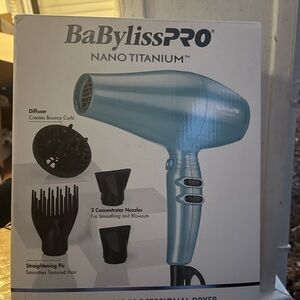 🆕. BaBylissPRO Nano Titanium Professional Hair Dryer. 1875 Watts